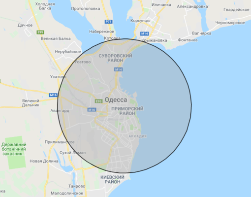 Радиус бесплатного выезда мастера на дом